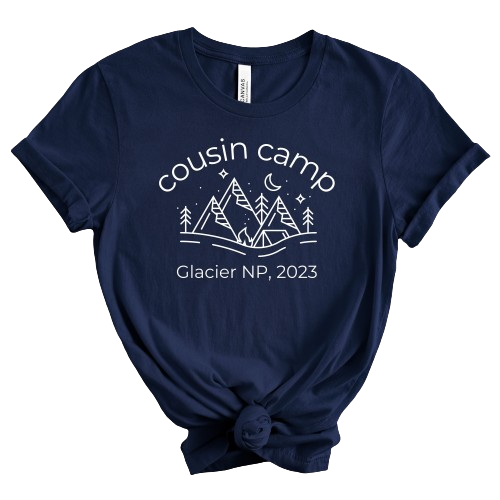 Custom Cousin Camp Shirts, Cousin Camping Crew Shirt, Family Reunion Shirt