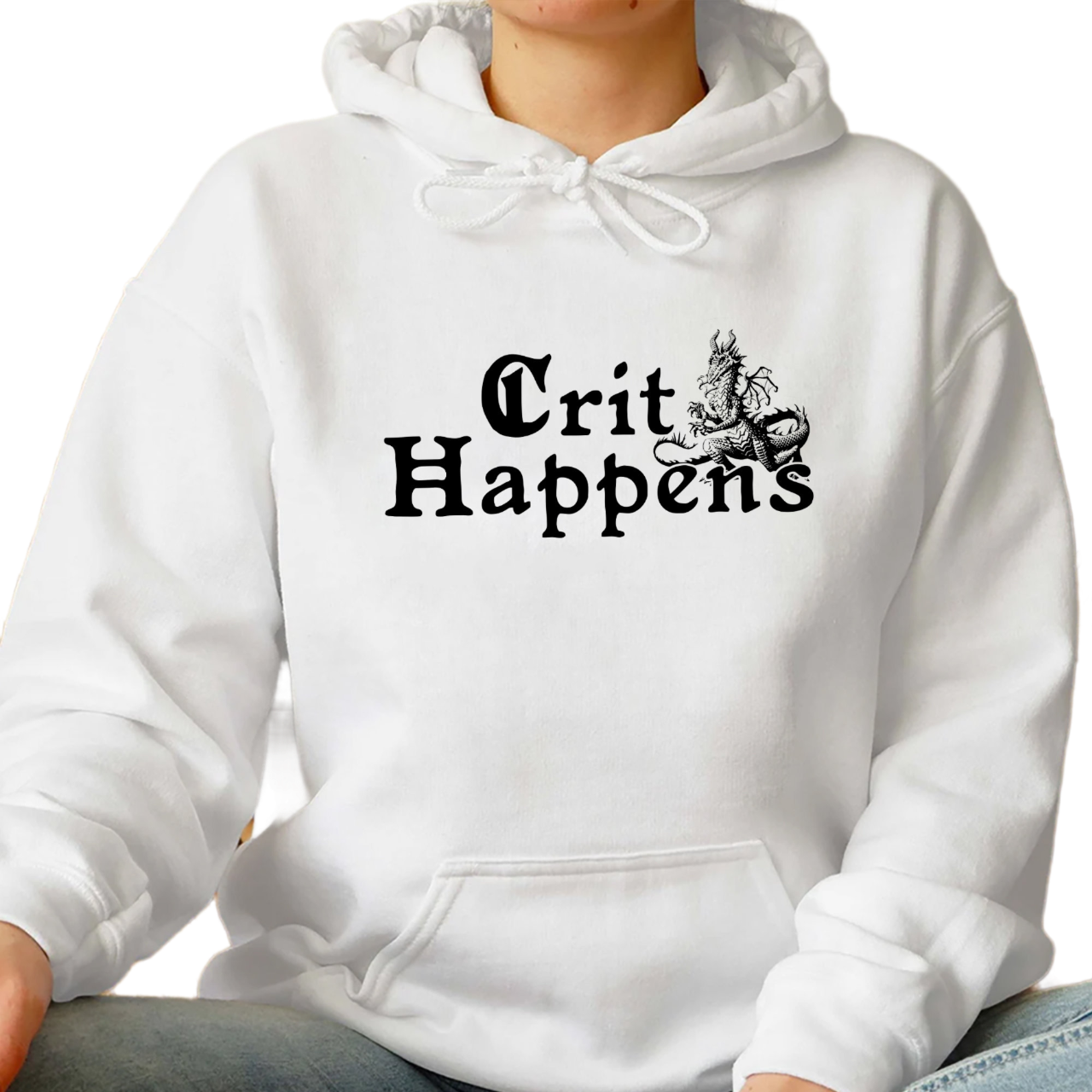 Crit Happens Shirt, Trending Unisex Tee Shirt, Unique Shirt Gift, D20 Shirt, Critical, DnD Shirt, Dungeons and Dragons Sweatshirt Hoodie