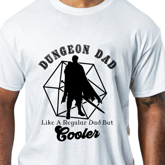 DnD Dungeon Dad Sweatshirt, Fun TTRPG D&D Fathers Day, Trending Dnd Hoodie, Bday or Xmas Gift, Dungeons and Dragons Clothing for Him