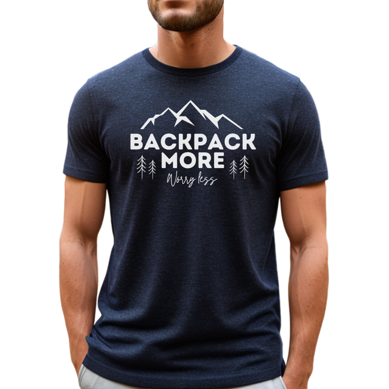 Backpacking Tshirt, Backpack more shirt, Backpacker Gift