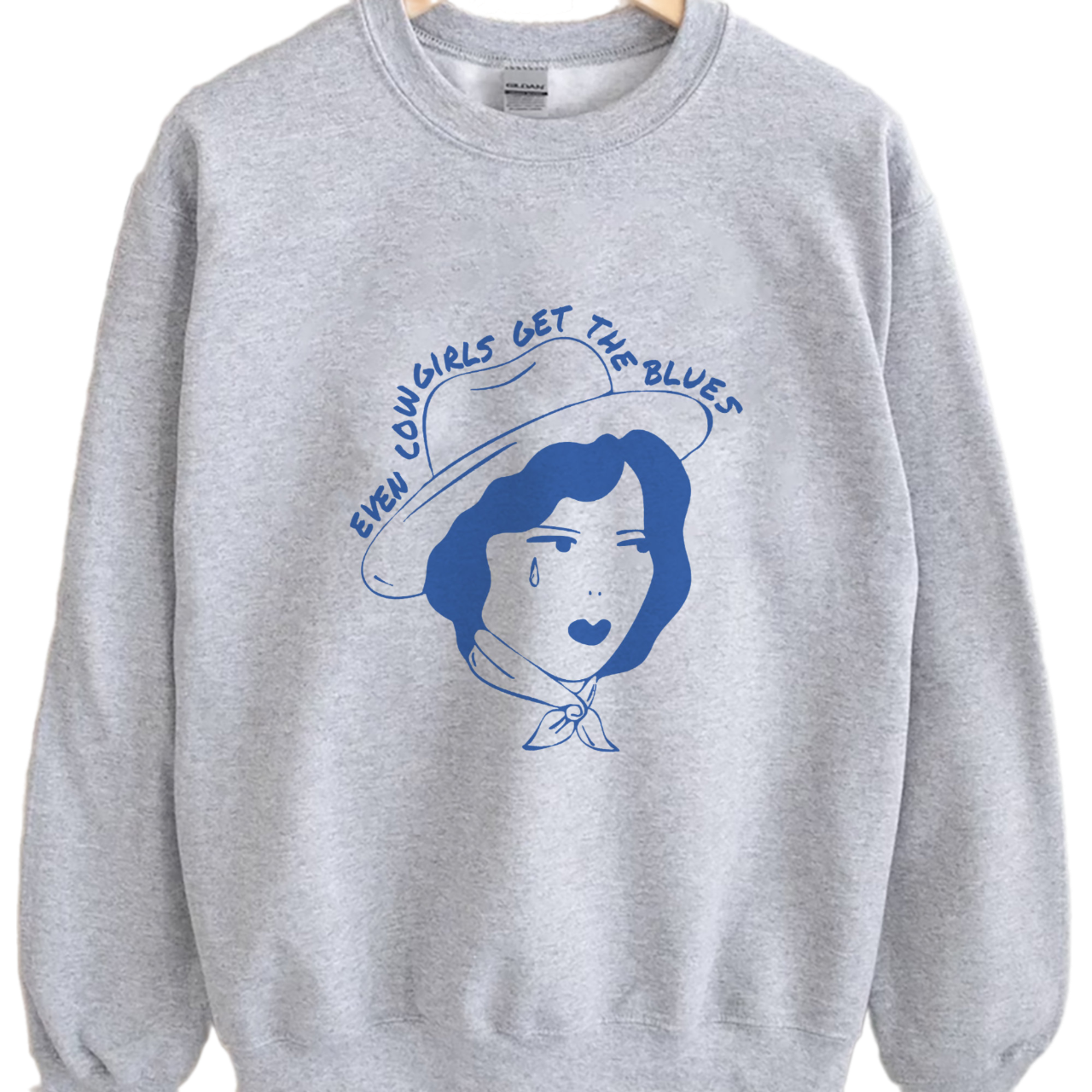 Even Cowgirl Get The Blues Shirt,Trending Unisex Tee Shirt,Unique Shirt Gift,Vintage Country Concert Shirt,Country Girl Sweatshirt Hoodie