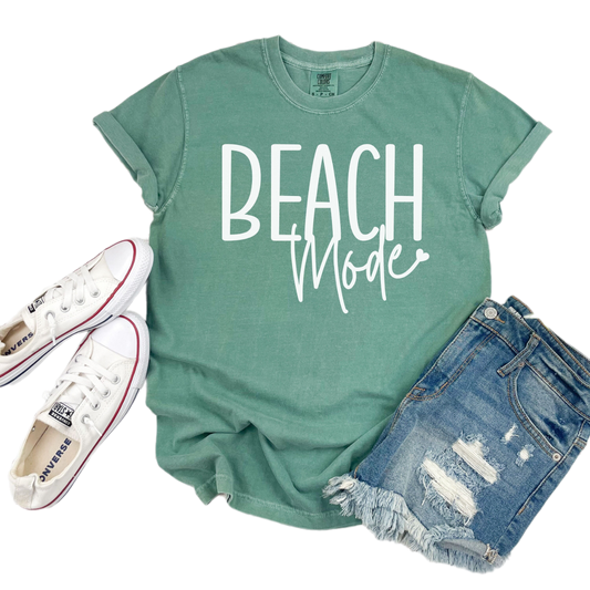 Comfort Colors Beach Vacation Shirt, Women's Beach Shirt, Oversized Beach Shirt