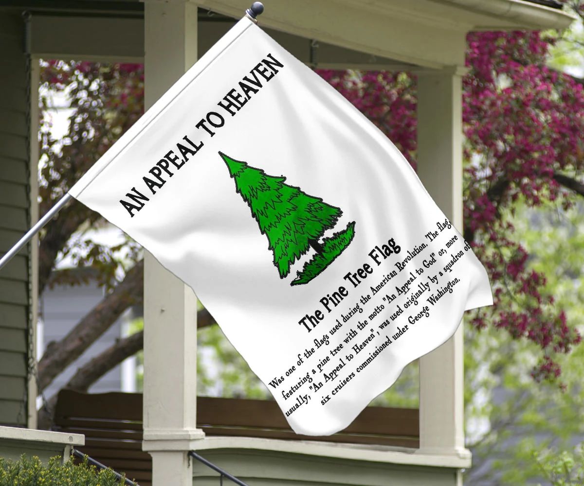 An Appeal To Heaven Flag Made In USA The Pine Tree Flag Definition Indoor Outdoor Decor