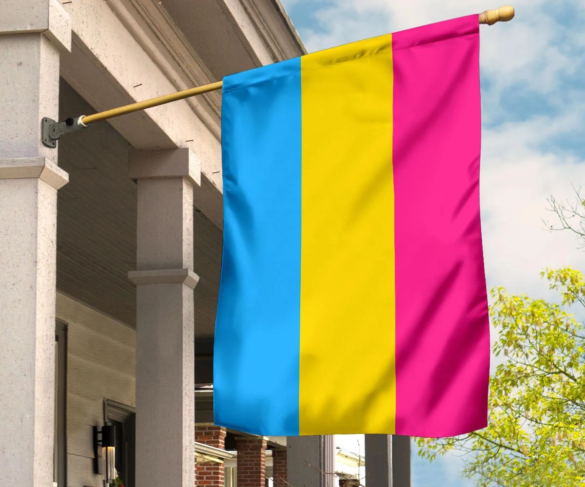 Blue Yellow Pink Flag Pansexual Pride Flag LGBT Pansexual Flag For Sale