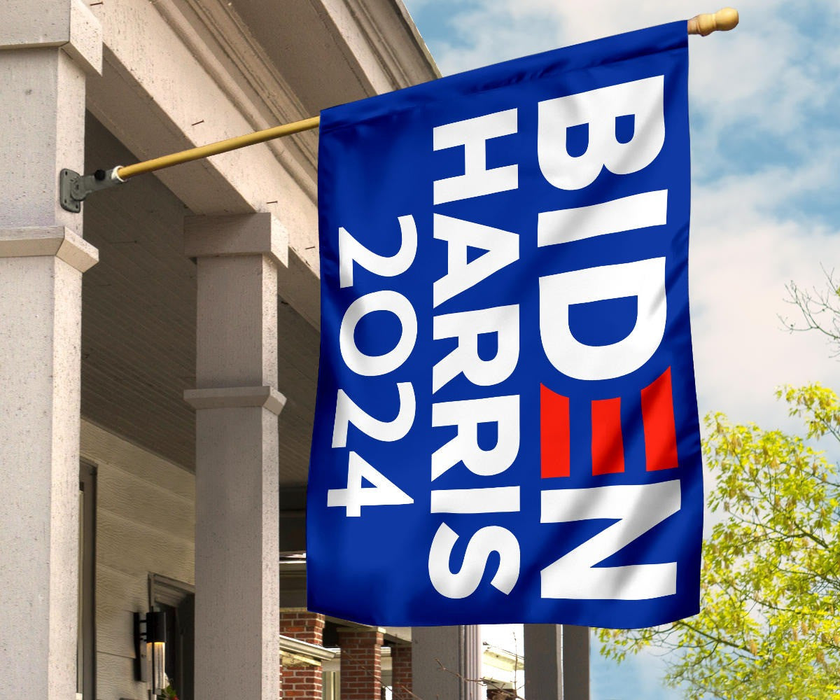 Biden Harris 2024 Flag Vote For Biden Harris Merch 2024 Presidential Election