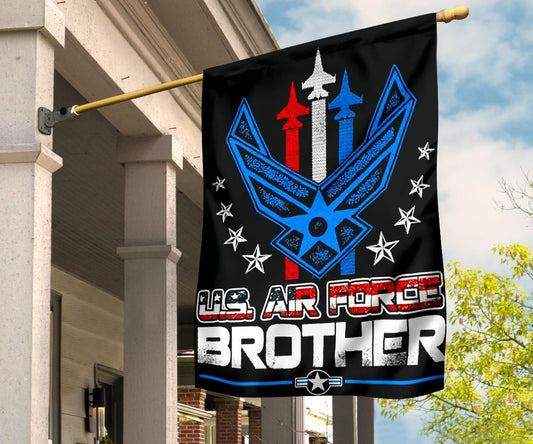 Us Air Force Brother Flag Proud Brother Air Force American Flag Gift For Brothers