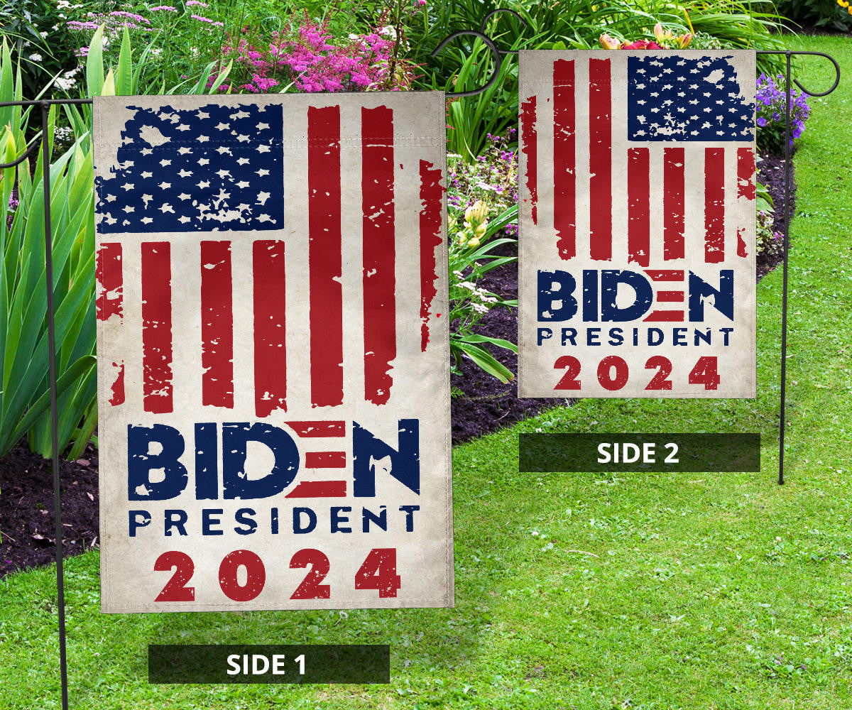 Biden For President 2024 Flag Vote Joe Biden 2024 Campaign Merchandise Political Flag