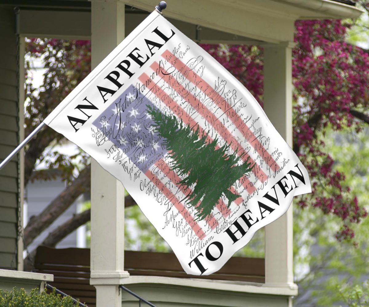 Appeal To Heaven Flag Made In Usa Pine Tree An Appeal To Heaven Flag Dutch Sheets