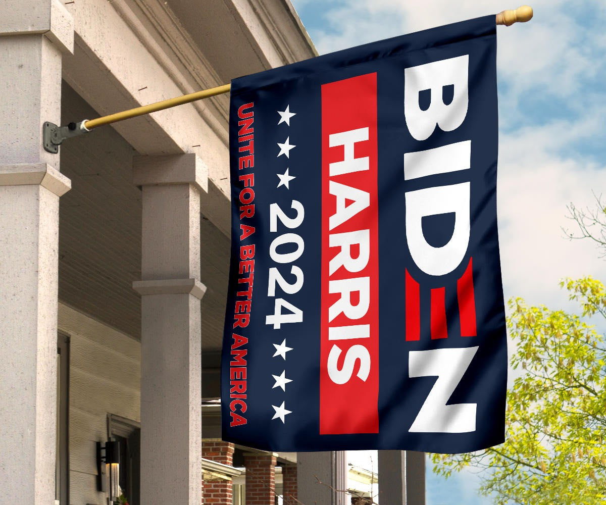 Biden Harris 2024 Flag Unite For A Better America Biden Harris Campaign Merch 2024 Election