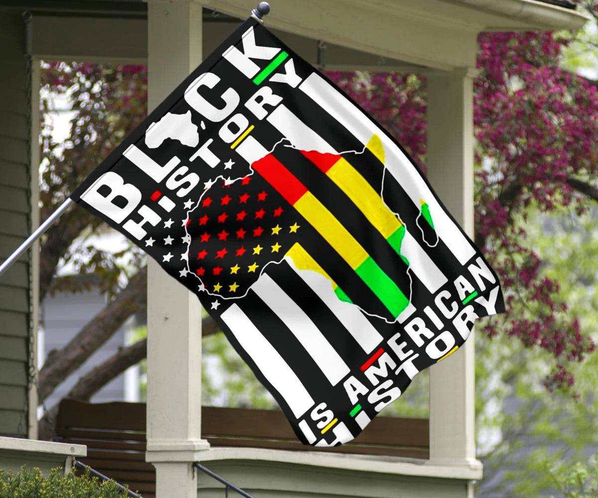 Black History Flag Black History Is American History African American History Month Decor