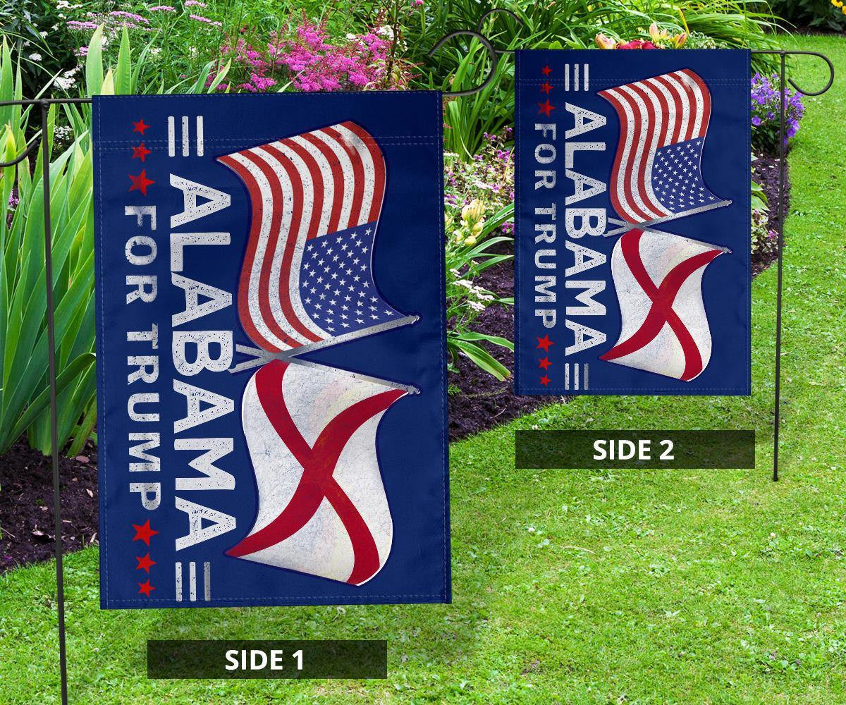 Alabama For Trump 2024 Flag Donald Trump For President Patriotic Flag