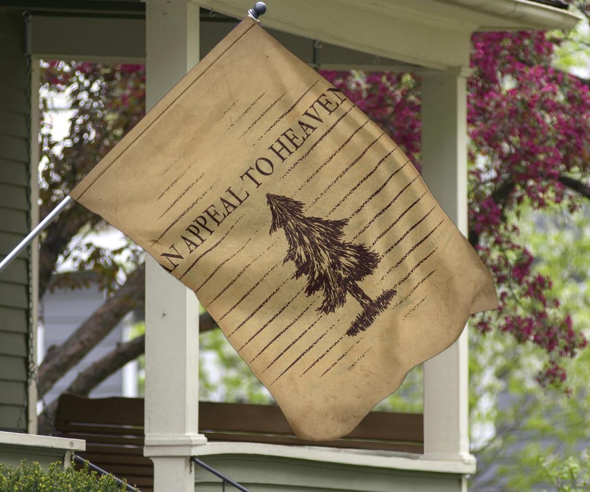 An Appeal To Heaven Flag Revolutionary War Vintage Old Retro Pine Tree Flag