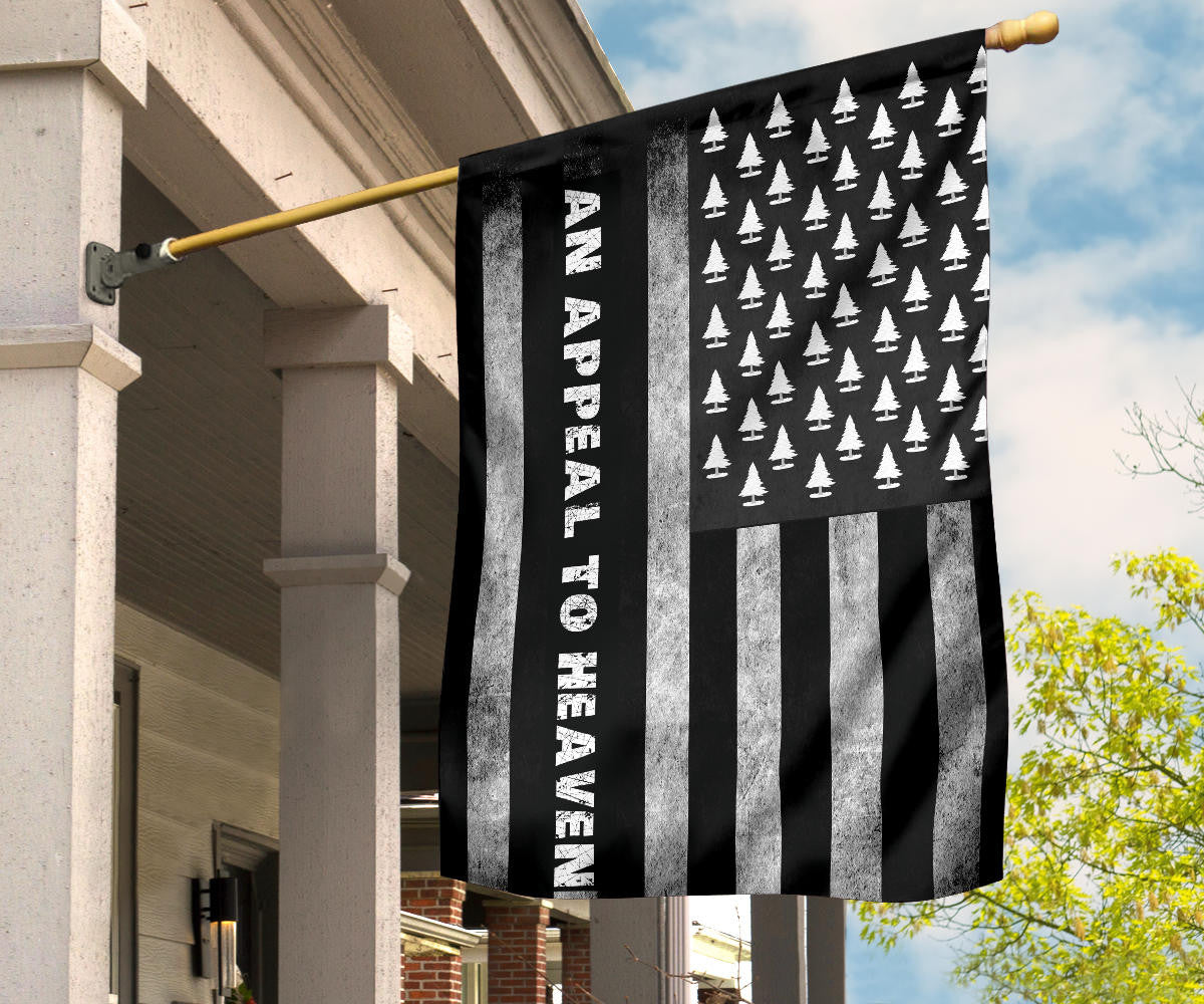 An Appeal To Heaven Flag Pine Tree Black American Flag Vintage Patriotic