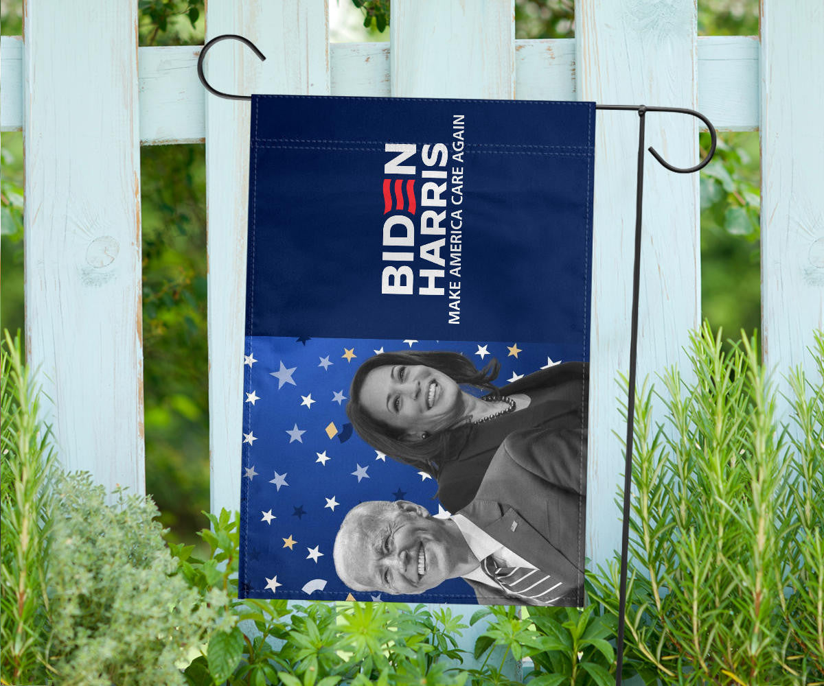 Biden Harris Flag Make America Care Again Biden 2024 Merch Gifts For Democrats