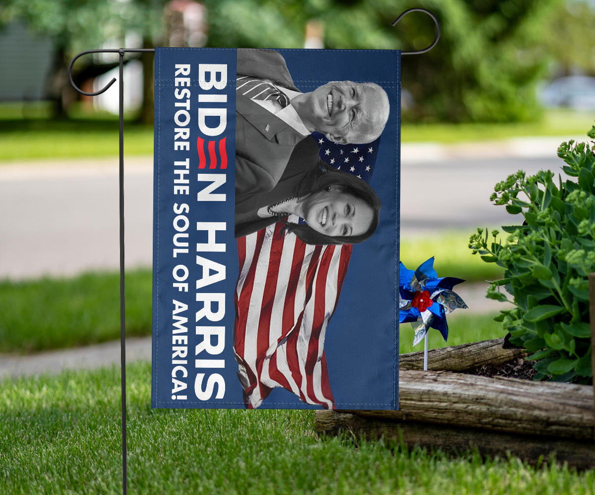 Biden Harris 2024 Flag Restore The Soul Of America Biden Harris Store