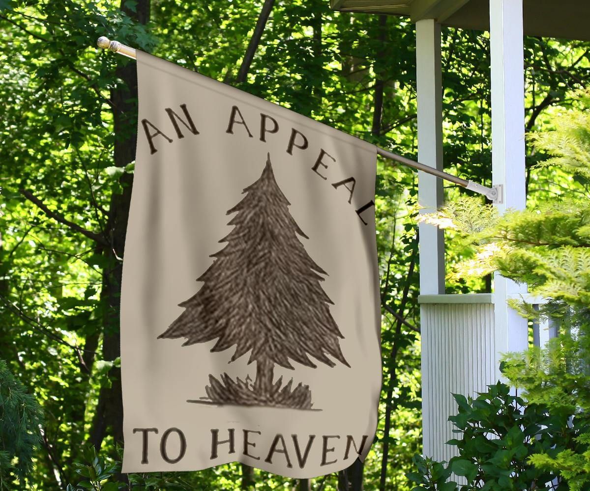 An Appeal To Heaven Flag Vintage Old Retro Pine Tree American Revolution Liberty