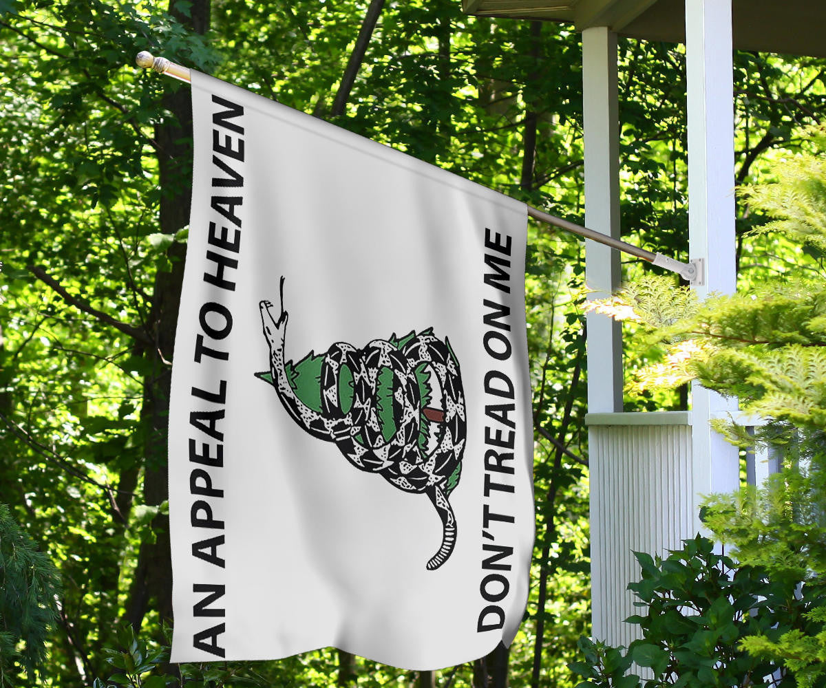 An Appeal To Heaven Don't Tread On Me Flag Pine Tree Gadsden Flag Historical Patriotic Decor