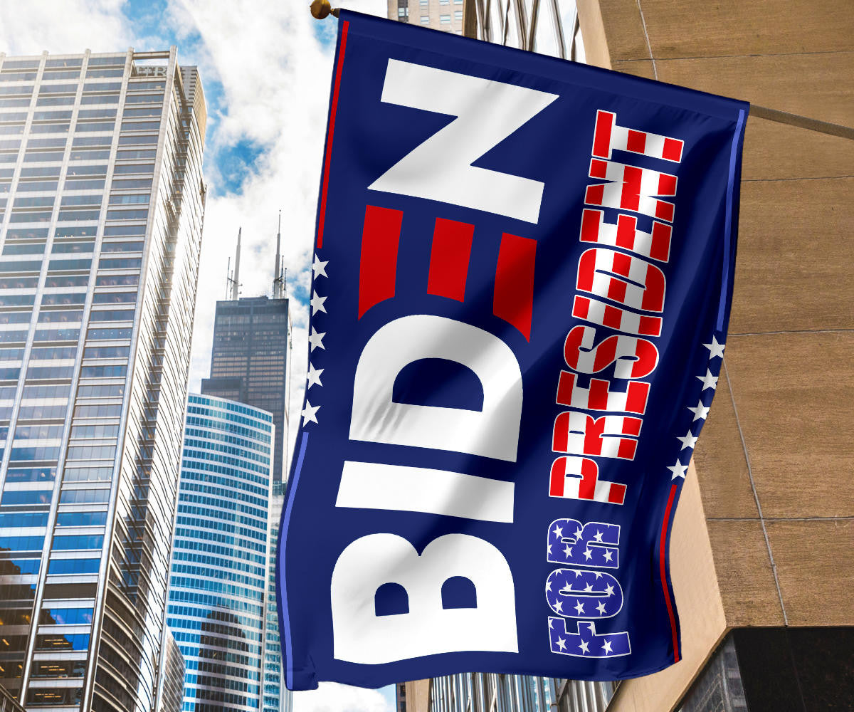 Biden For President 2024 Flag Re-Elect Joe Biden 2024 Presidential Election Campaign Flag