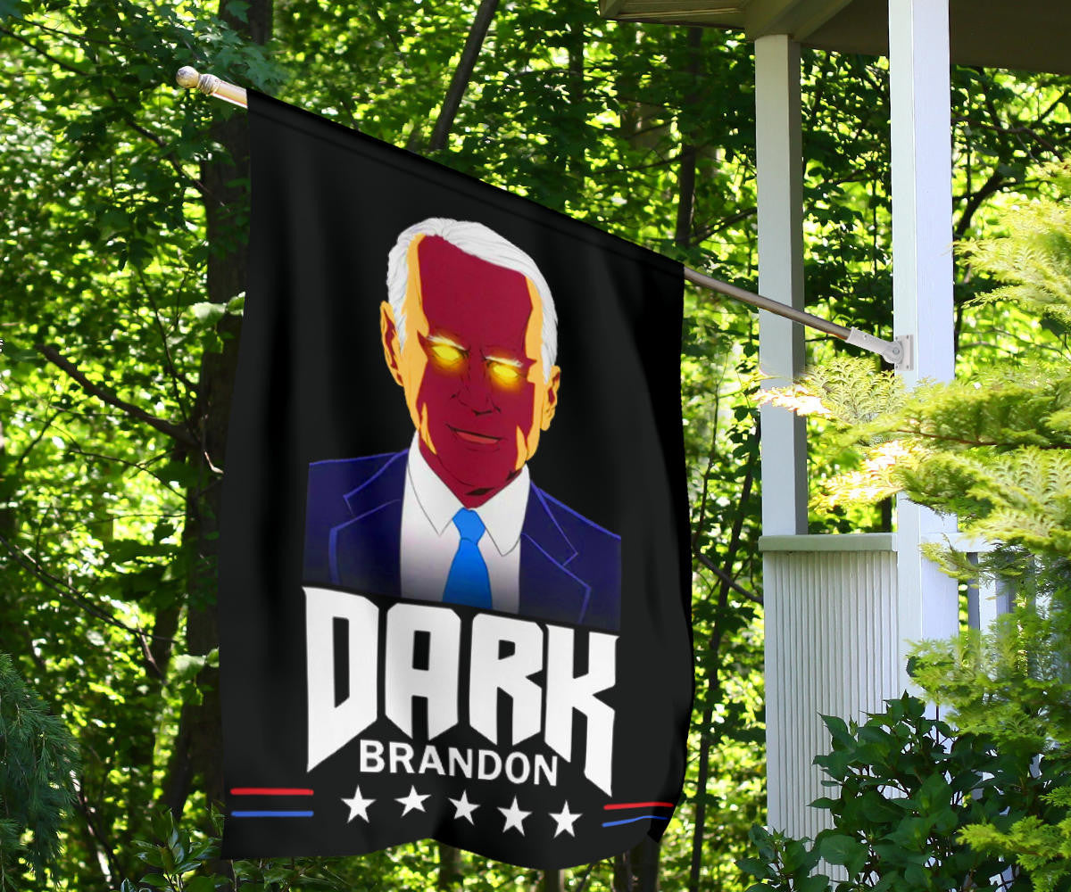 Biden Dark Brandon Flag Pro- Biden 2024 Reelection Campaign Merch Outdoor Hanging