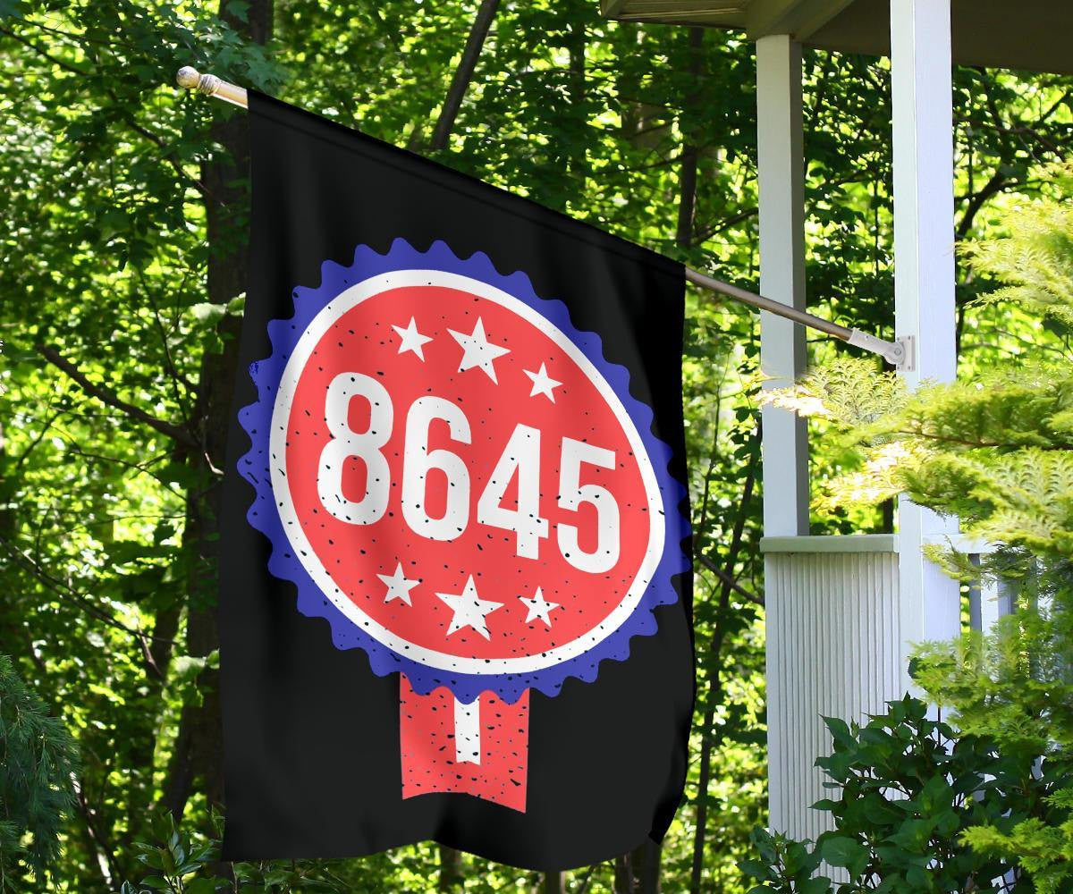 86 45 Anti Trump Flag Impeach 45 Vintage Styles Dump Trump Flag For Decor Joe Biden Merch