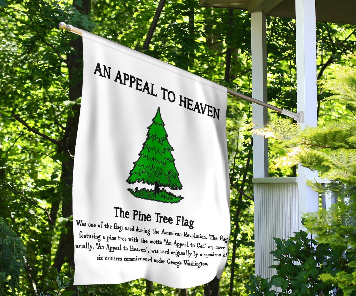 An Appeal To Heaven Flag Made In USA The Pine Tree Flag Definition Indoor Outdoor Decor