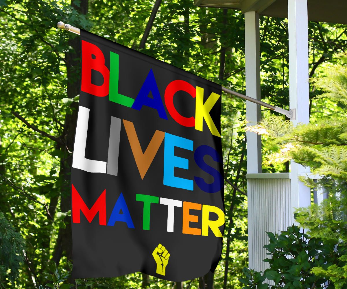 Black Lives Matter Flag BLM Support Black Lives Matter Pride Black History Month Flag Decor