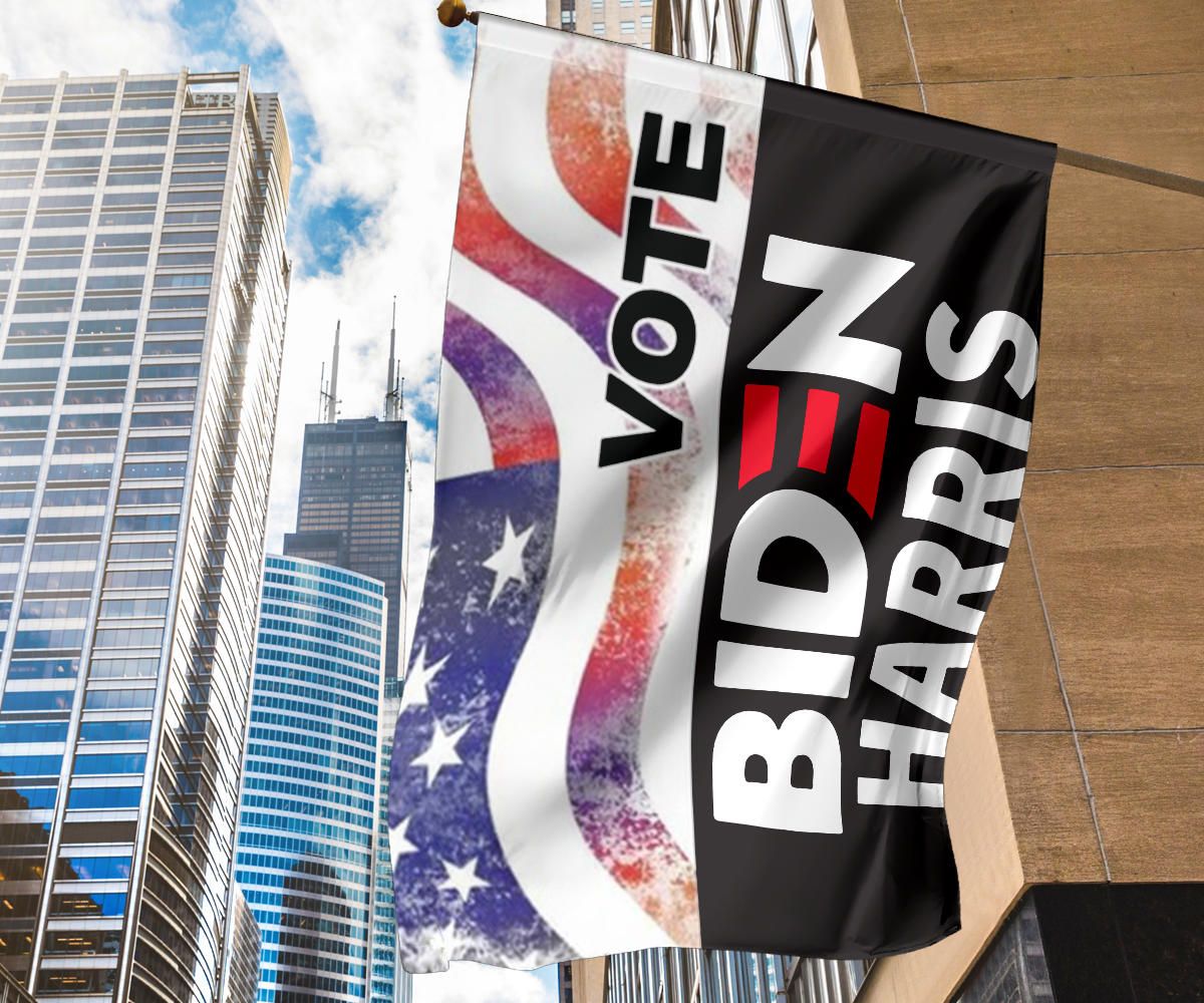 Vote Biden Harris American Flag Black Voters Biden For President 2024