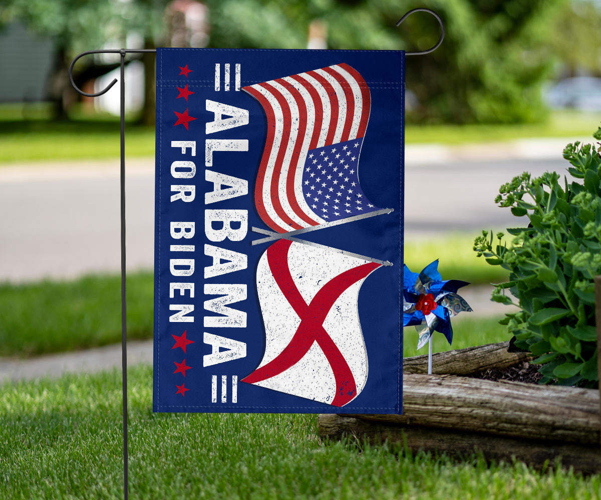 Alabama For Biden Flag Alabama Support For Biden President Campaign Merch 2024 Political