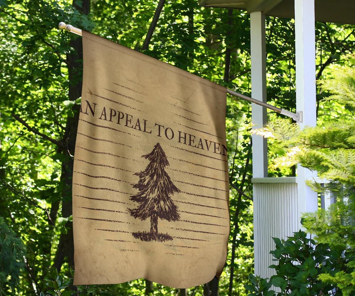 An Appeal To Heaven Flag Revolutionary War Vintage Old Retro Pine Tree Flag