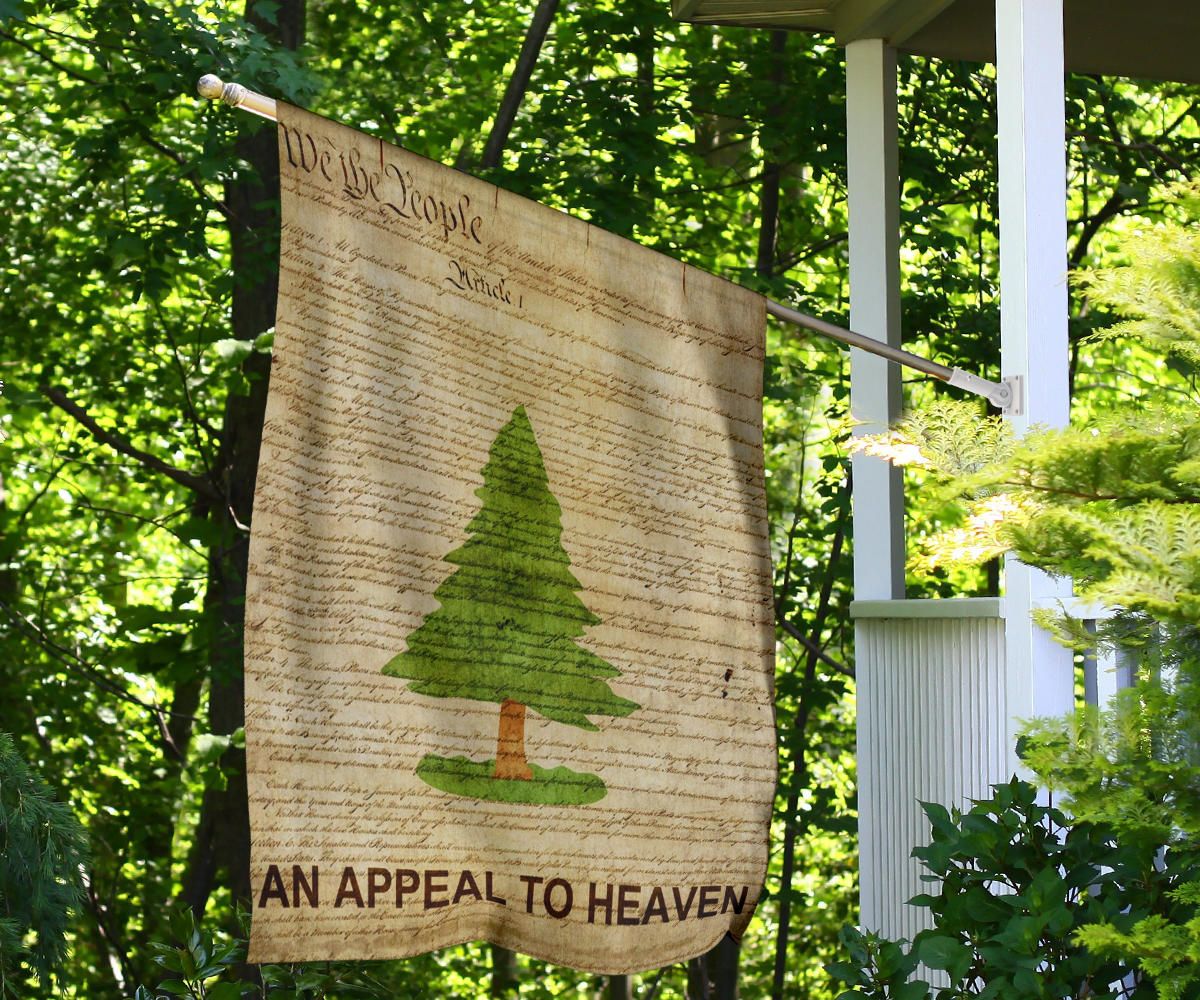 Appeal To Heaven Flag An Appeal To Heaven Flag Made In USA Revolution Pine Tree Vintage Banner