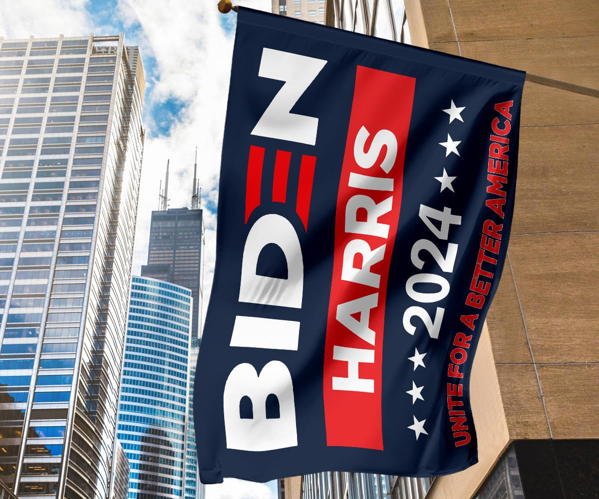 Biden Harris 2024 Flag Unite For A Better America Biden Harris Campaign Merch 2024 Election