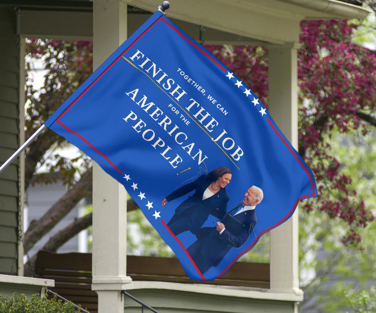 Biden Harris 2024 Flag Together We Can Finish The Job For The American People