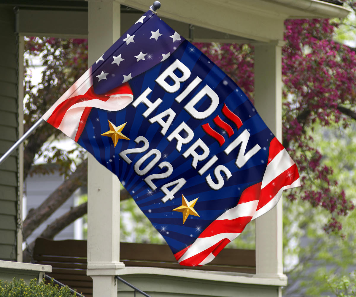 Biden Harris 2024 Flag Re-Elect Joe Biden Running For President 2024 Campaign Flag