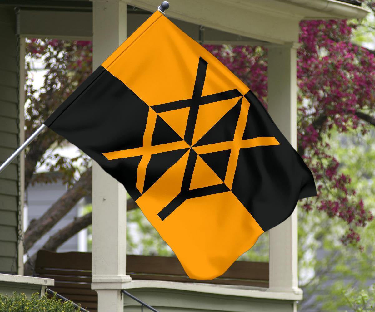 Black Orange Flag Superstraight Super Strange Flag Tiktok Indoor Outdoor Decor