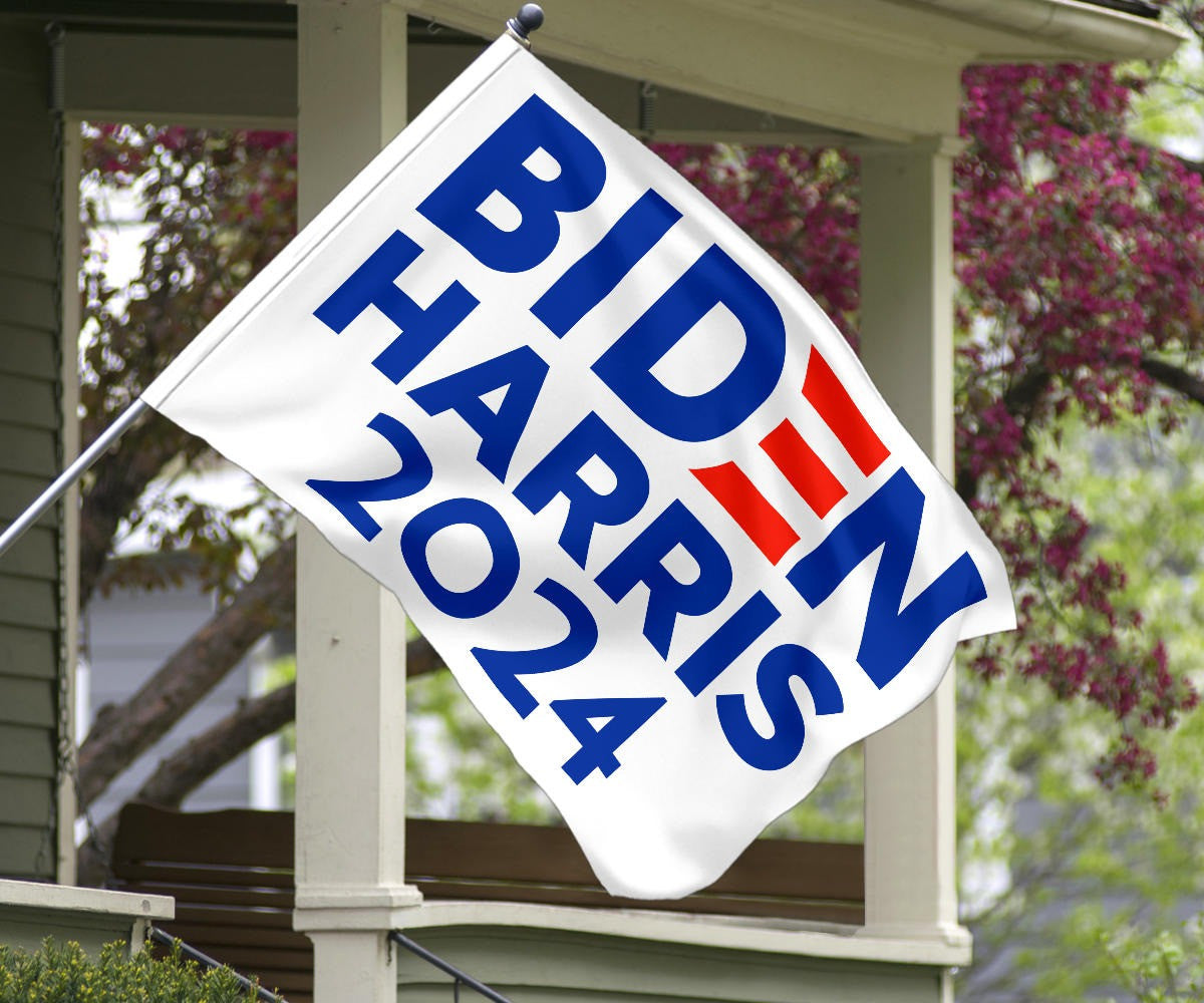 Biden Harris 2024 Flag Supporters For Biden Harris Campaign Merch 2024 Presidential Election