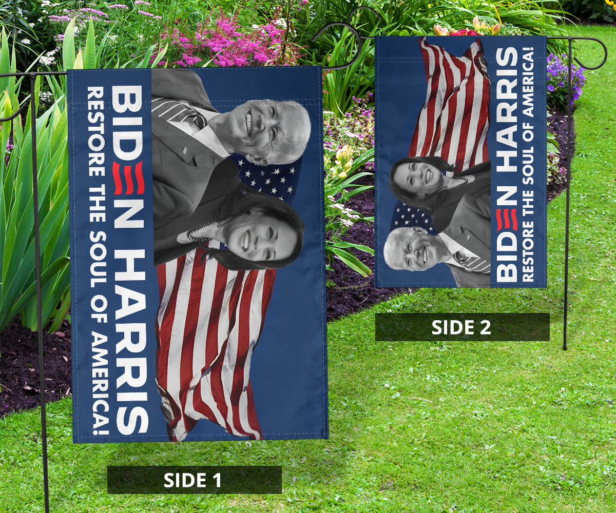 Biden Harris 2024 Flag Restore The Soul Of America Biden Harris Store