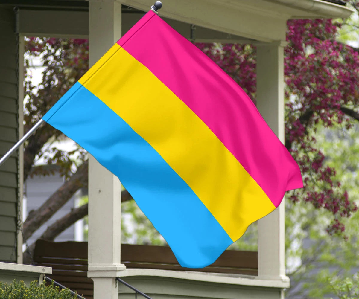 Blue Yellow Pink Flag Pansexual Pride Flag LGBT Pansexual Flag For Sale