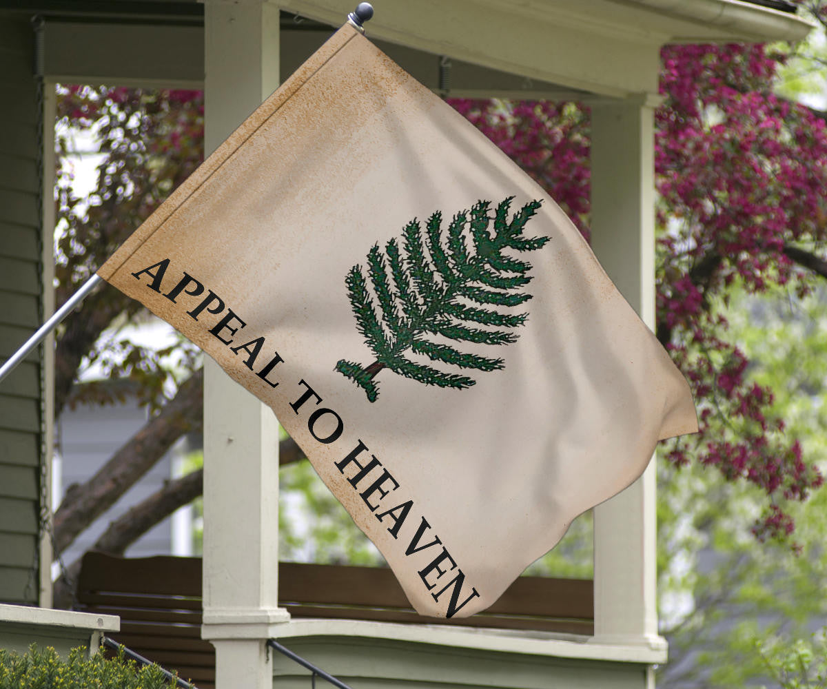 An Appeal To Heaven Flag Original Liberty Pine Tree Flag Dutch Sheets Vintage Old Retro