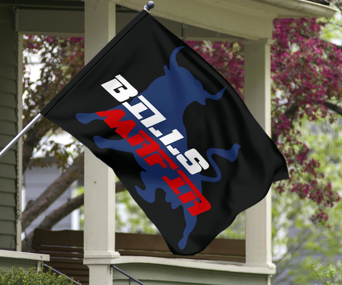 Bills Mafia Flag Indoor Outdoor Decorative