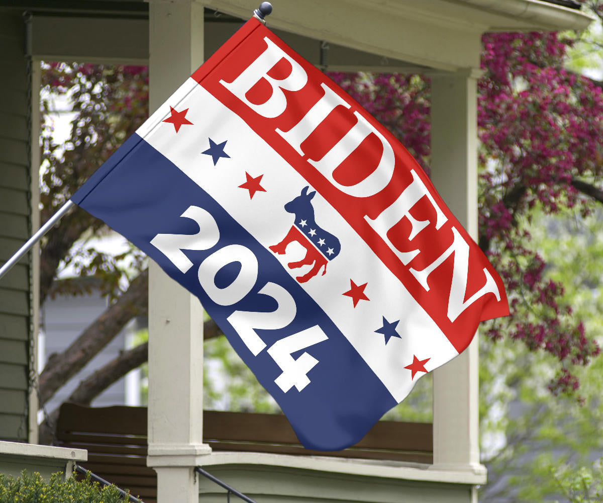 Biden 2024 Flag Support Biden Democrats Flag For Political Campaign