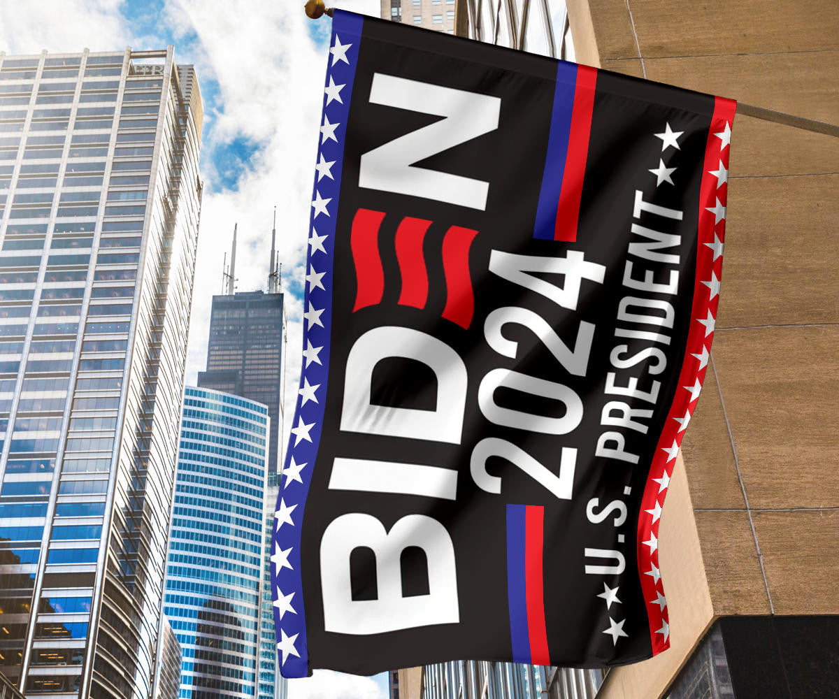 Biden 2024 US President Flag Support Joe Biden Campaign Political Flags