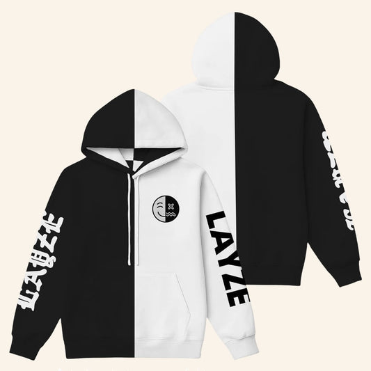 Layze Merch Happy Depressed Hoodie Birthday Gift Ideas For Brothers -MadebyMun