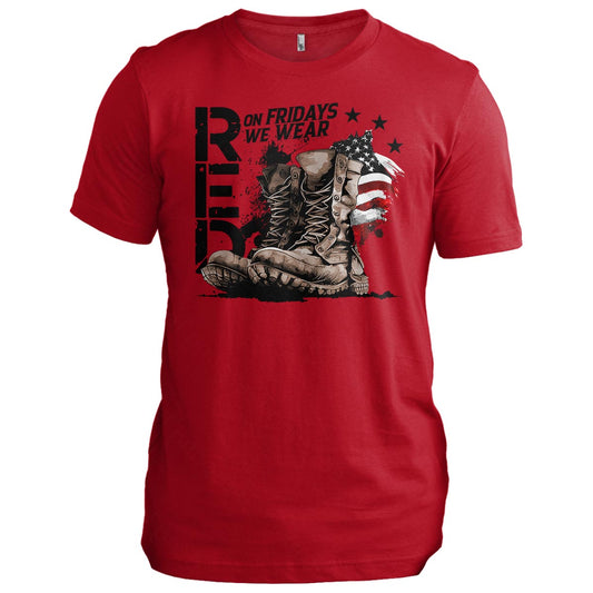 On Fridays We Wear R.E.D Unisex Shirt