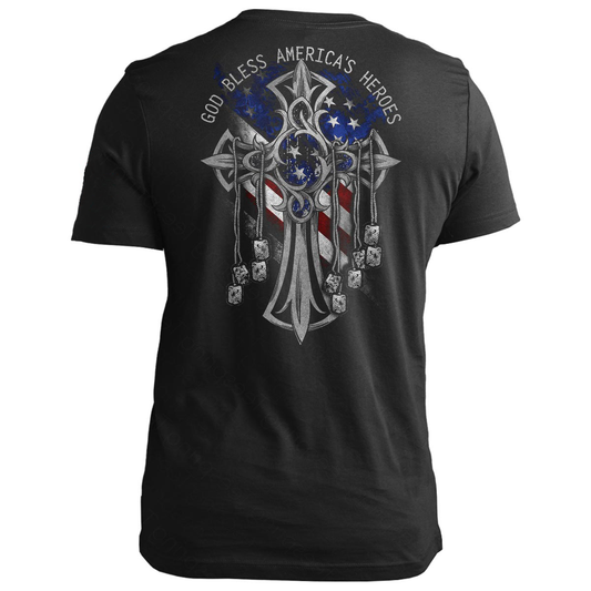 God Bless America's Heroes Unisex Shirt