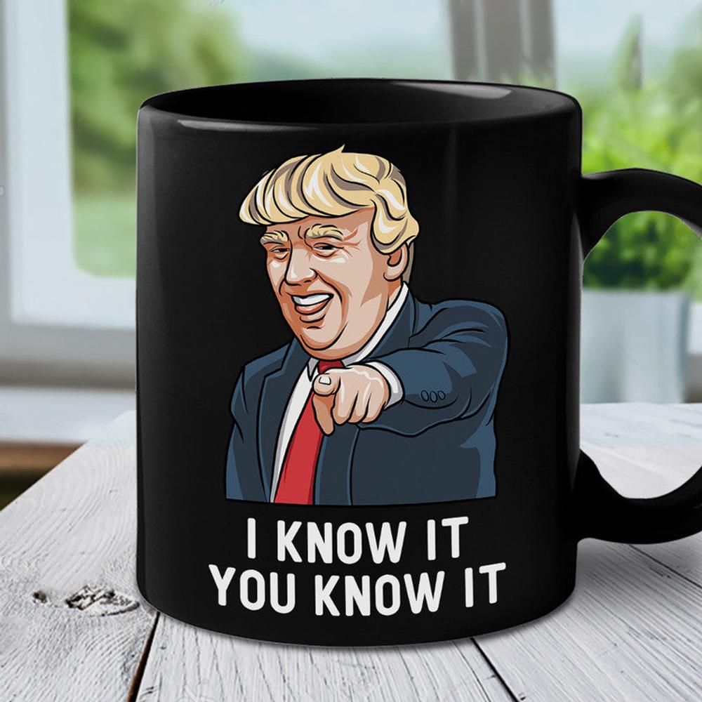 Funny Trump 2024 - 45  46 Black Mug