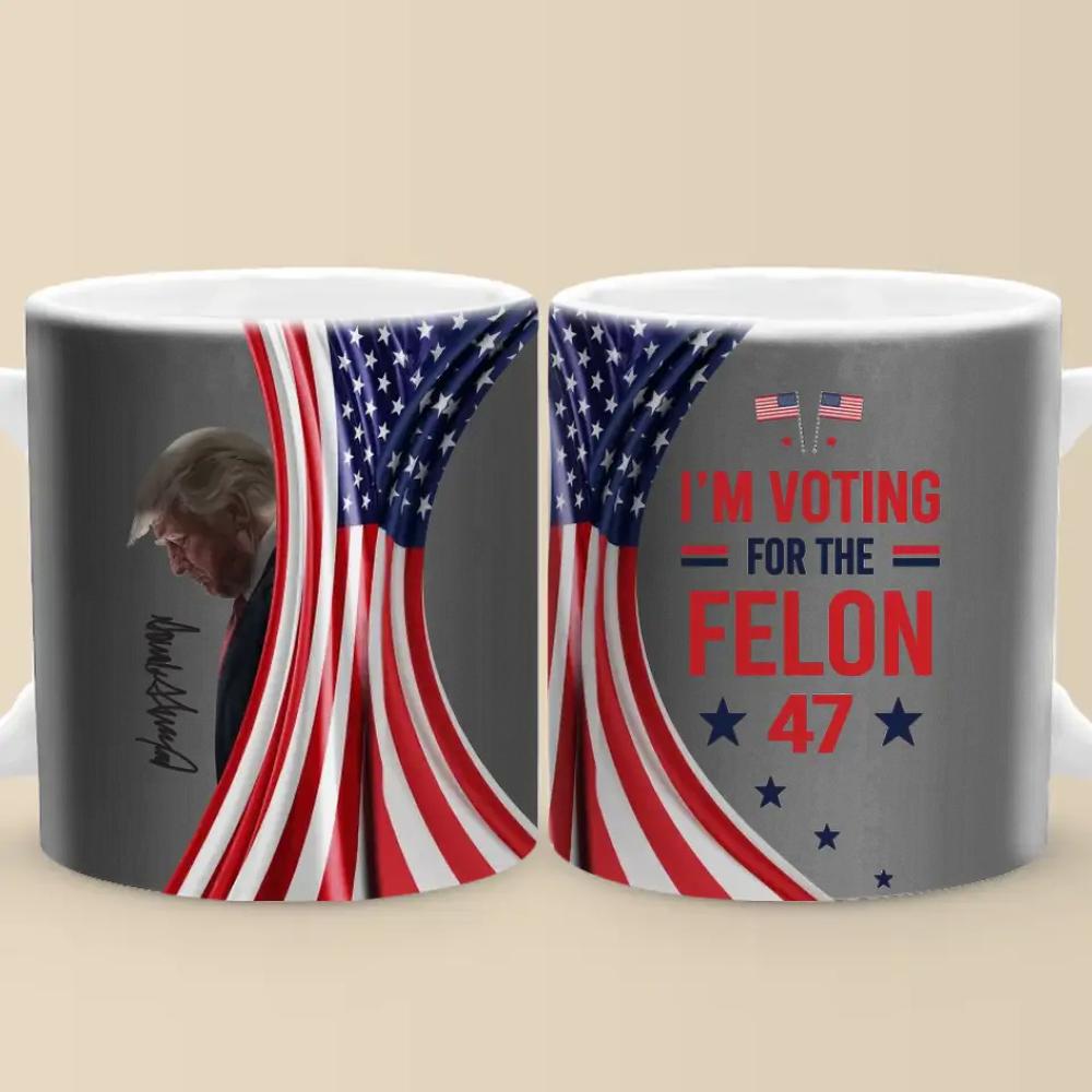 Trump Will Not Let You Down - US Elections Trump Mug