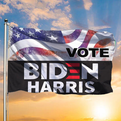 Vote Biden Harris American Flag Black Voters Biden For President 2024