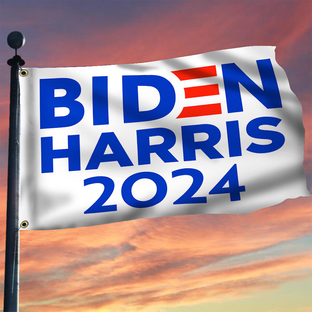 Biden Harris 2024 Flag Supporters For Biden Harris Campaign Merch 2024 Presidential Election