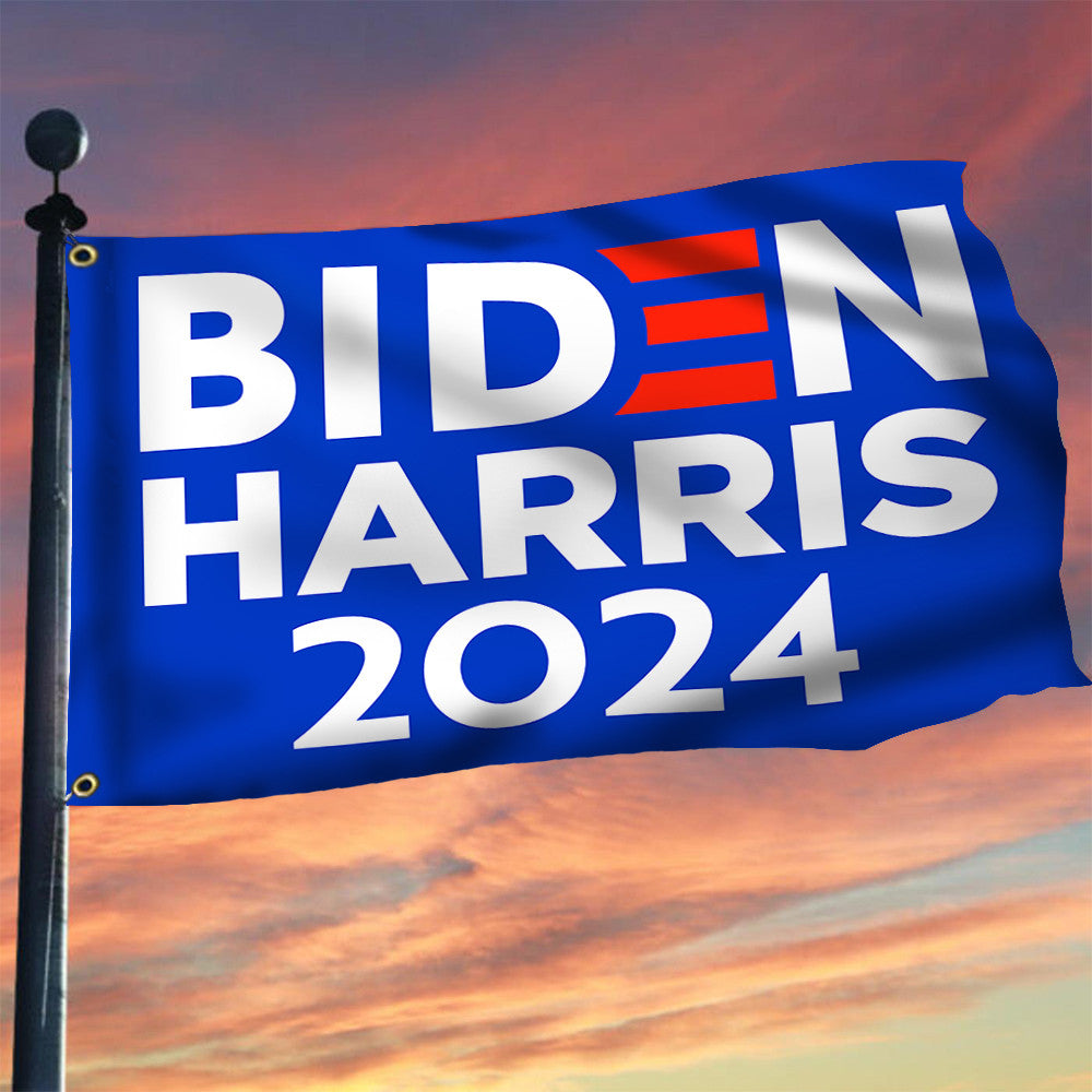 Biden Harris 2024 Flag Vote For Biden Harris Merch 2024 Presidential Election