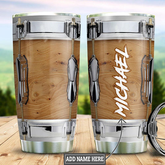 Personalized Drum Tumbler Full Object